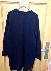 Elegant Longline Knit Cardigan
