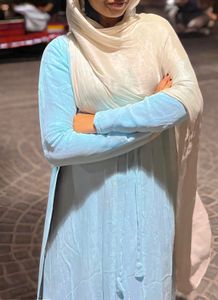 Light Blue Kurta Set with Dupatta