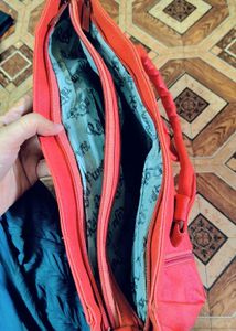 Bright Red Tote Bag