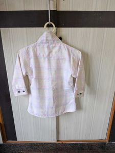 Cute Plaid Shirt with Fun Patches
