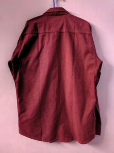 Ralph Lauren Burgundy Casual Shirt