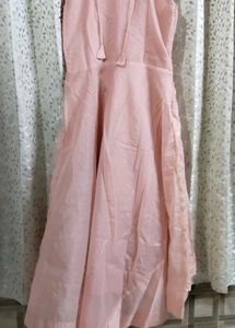Beautiful Pink Embellished Ethnic Gown xxl size