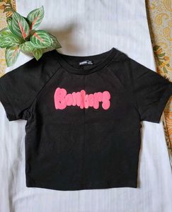 Black "Bonkers" Graphic T-Shirt