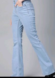 Roadster Light Wash Flare Jeans