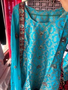 Beautiful Blue Kurta Set