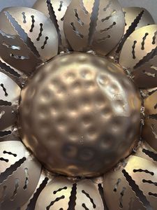Golden Lotus Tealight Holder