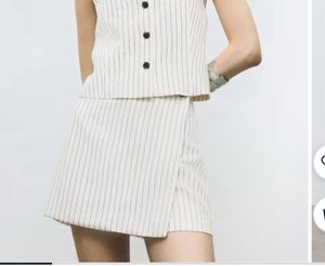 Striped Mini Skirt