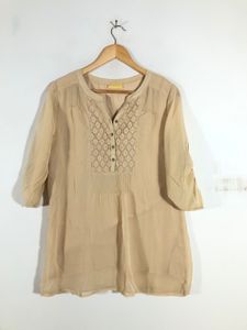 Beige A-Line Top(Women’s)