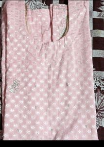 🔥Very Beautiful Dupatta Pyjami Sleeveless Suit🔥
