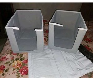 pack of 2 Fabric Storage Box Organizer