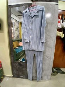 Vintage Pleated co Ord Set