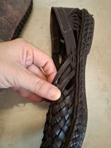 Woven Leather Shoes
