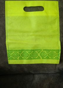 Bright Yellow "Thank You" Bag
