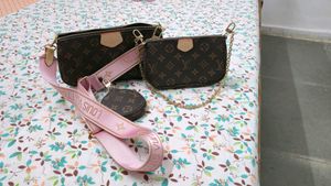Designer Crossbody 3-in-1 Bag