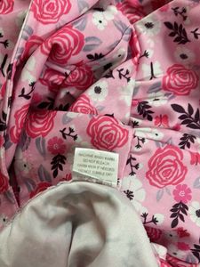 Pink Floral Halter Neck Crop Top