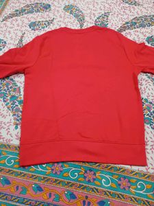 Levi Strauss Red Crewneck Sweatshirt