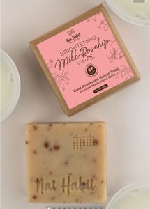 Nat Habit Brightening Milk Rosehip Soap