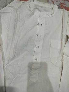 White Kurta With Pajama