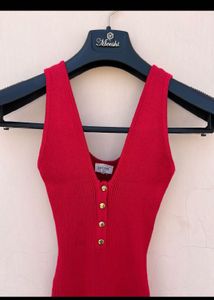 sexy red dress for woman