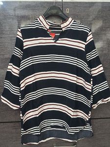 Striped Casual Women's Top
