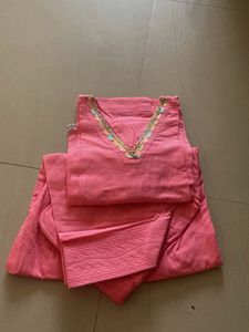 pink salwar suit