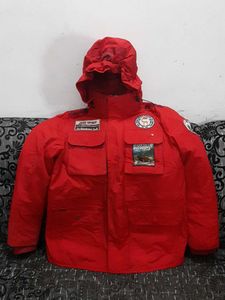 Red Jeep Spirit Outdoor Jacket