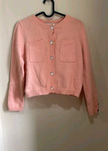 Cute Pink Cardigan- S Size