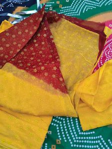 Unstitched rajputi poshak