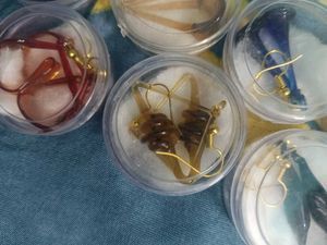 Designer Glass Bead Earrings (Set of 9 Pairs)