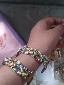 Boho Beaded Cuff Bracelets
