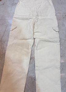 beige Cargo Pants