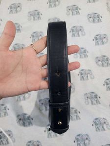 MANGO Classic Black Hobo Shoulder Bag