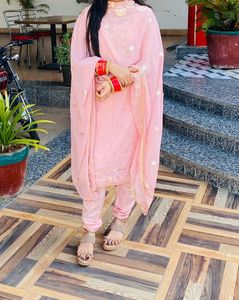 Beautiful Pink Kurta Set with Dupatta