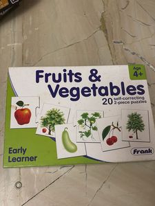 Fruits & Vegetables Puzzles for Kids