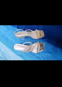 Sparkling Strappy Heels for Women