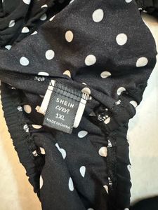Chic Polka Dot Ruched Crop Top