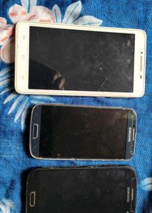 Combo Of  Used Samsung  Smartphones - For Parts