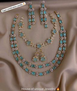 Emerald &amp; Diamond Jewellery Set