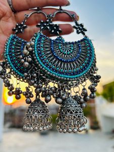 Oxidised Jewellery Jhumki