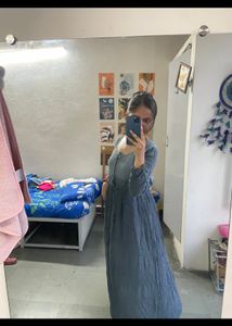 Grey Dress Zara