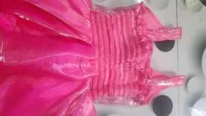 Pink Sequin Ruffle Romper