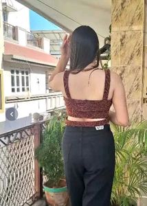 Party Wear Crop Top