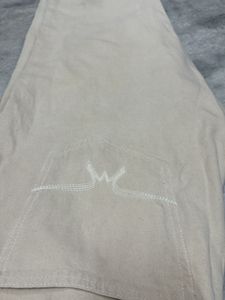 Stylish Cream Wide Leg Pants