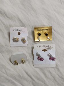 Assorted Earrings - Set of 4