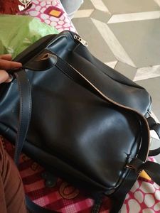 Black Stylish Mini Backpack for Women