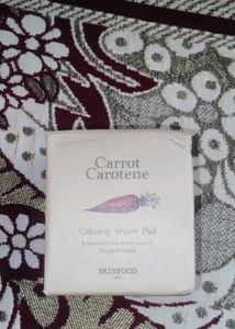 skinfood carotene toner pads
