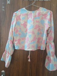 Boho Tie-Front Crop Top