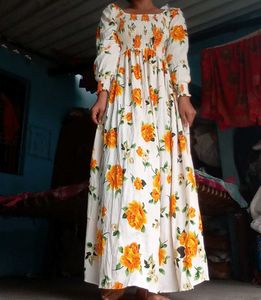 Boho Floral Maxi Dress