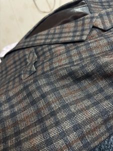 Checkered Blazer - Classic Style