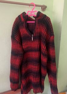 Cozy Striped Knit Sweater